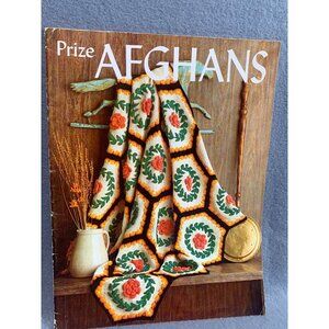 Vintage Prize Afghans Crochet Pattern Book